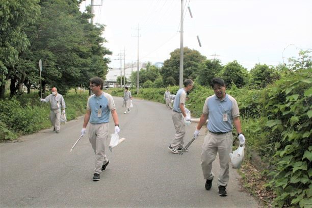 事業所周辺の環境保全活動