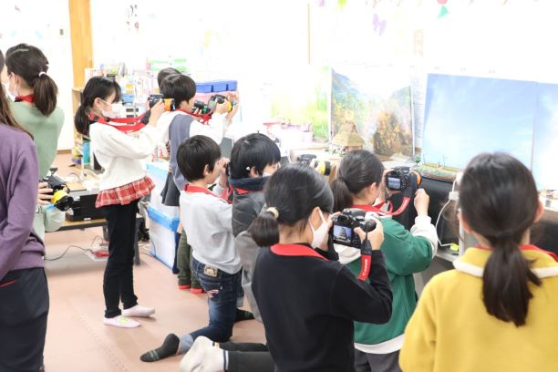 みどりの交流ひろばの様子　2月16日（月）、　26日（木）