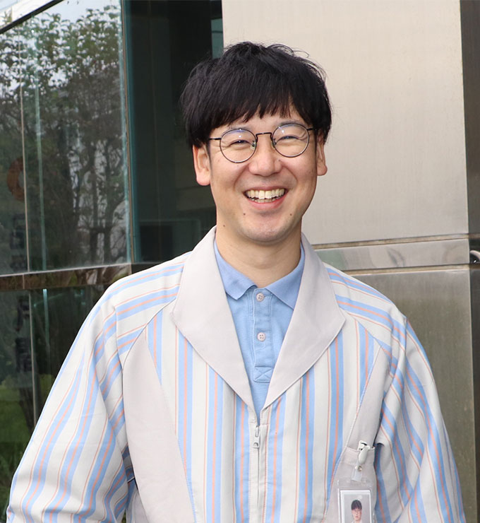 開発部門の社員